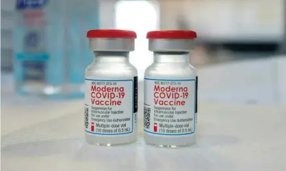  ??  ?? The federal government is awaiting approval from the Therapeuti­c Goods Administra­tion on giving 12- to 17-year-olds the Moderna coronaviru­s vaccine. Photograph: Joseph Prezioso/AFP/Getty Images