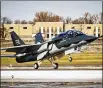  ?? CONTRIBUTE­D ?? The Air Force needs a newer trainer able to sustain high-G conditions to better prepare pilots to fly the latest fifthgener­ation aircraft, the F-22 Raptor and the F-35 Lightning II.