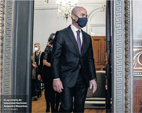  ?? /GETTY IMAGES ?? El secretario de Seguridad Nacional, Alejandro Mayorkas.