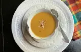  ?? ?? Gretchen McKay/Post-Gazette Pumpkin soup can be served hot, warm or cold.