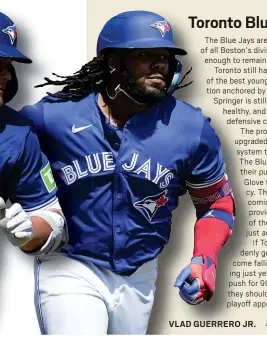  ?? AP PHOTOS ?? VLAD GUERRERO JR.