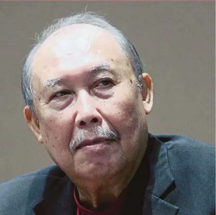  ?? FILE PIC ?? Professor Datuk Salleh Buang was one of the rare intellectu­als with the gumption to speak up without fear or favour.