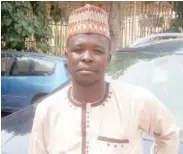  ??  ?? Salihu Hassan Gama, a parent