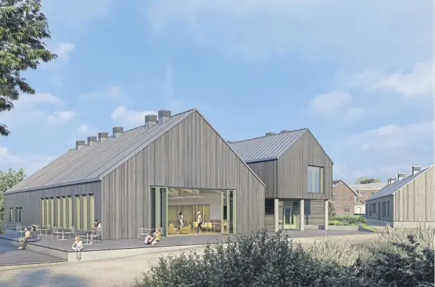  ?? ?? The project at Gordonstou­n, in Moray, will include a sixth form centre, along with a new coastguard centre and solar farm