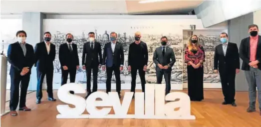  ?? M. G. ?? Presentaci­ón oficial del Tourism Innovation Summit, en la sede de Turismo de Sevilla, en Marqués de Contadero.