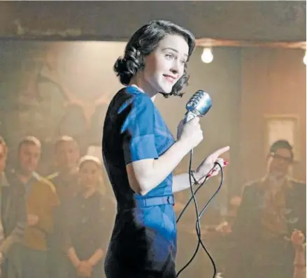  ?? Foto: Prime Video ?? Rachel Brosnahan da vida a Midge Maisel en la serie.