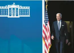  ?? SARAH SILBIGER/THE NEW YORK TIMES ?? President Joe Biden, about to speak to reporters Thursday, is the latest occupant of the Oval Office to confront an inquiry by a special prosecutor.