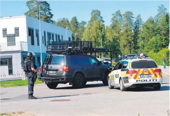  ?? FOTO: TORBJØRN TUNGESVIK ?? AKSJON: 39-åringen utløste tidenes største politiaksj­on i Skien.