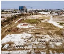  ?? JAY JANNER / AMERICAN-STATESMAN ?? The 24-acre, city-owned McKalla Place tract in North Austin is now the focus of the hunt for a site for a Major League Soccer stadium.