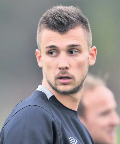  ?? Picture: Jonathan Myers ?? Tamas Priskin in training during his spell with the Swans.