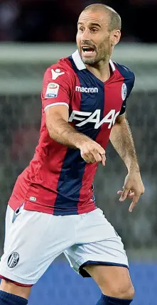  ??  ?? Argentino Rodrigo Palacio, 35 anni, da quest’anno al Bologna