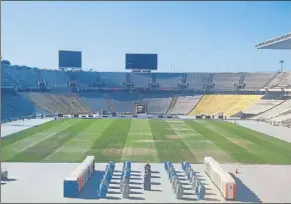  ?? Foto: XAVI MUÑOZ ?? El Estadi Olímpic de Montjuïc albergará los partidos del Barça 2023-24