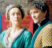  ??  ?? Powerful: Juliet Aubrey with James Frain in ‘The White Queen’