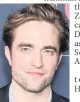  ??  ?? HERO Pattinson