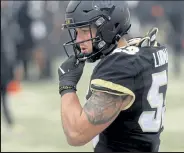  ?? Cliff Grassmick / Boulder Daily Camera ?? Nate Landman before the Utah game on Dec. 12, 2020.