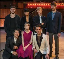  ?? ?? Claudia Winkleman, Lang Lang and Mika with the finalists