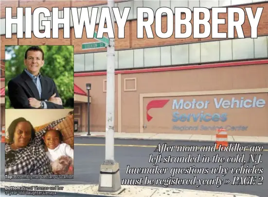  ??  ?? Top: Assemblyma­n Declan O’Scanlon Bottom: Nycol Thomas and her 3-year-old daughter Lenaya