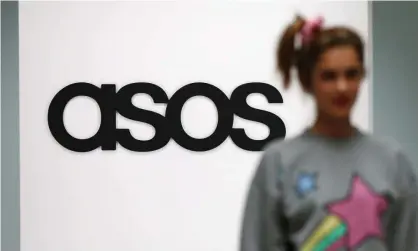  ??  ?? Shares in Asos crashed 37.5% to £26.14, the lowest since January 2015 – wiping £1.3bn off the firm’s market value. Photograph: Suzanne Plunkett/Reuters