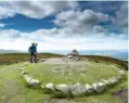  ??  ?? FORTRESS MOUNTAINS
Top and above: The Clwydian Hills were fought over long before Offa built his dyke: the Iron Age hillfort on Penycloddi­au is one of the largest in Wales.