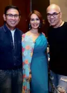  ??  ?? FREDERICK Peralta, Marites Allen, Boy Abunda