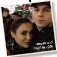  ??  ?? Denisa and Niall in 2016