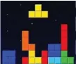  ??  ?? Arcade favourite ‘Tetris’