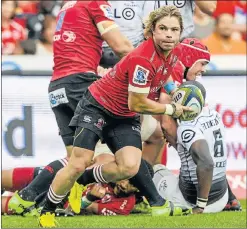  ?? Picture: GALLO IMAGES ?? ENGLAND BOUND: Faf de Klerk could be leaving South Africa