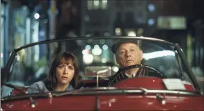  ?? Apple / Associated Press ?? Rashida Jones and Bill Murray in a scene from “On the Rocks.”