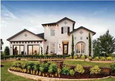  ??  ?? This is the Newcastle Tuscan Bridgeland model from Toll Brothers.