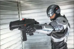  ??  ?? Joel Kinnaman stars in “RoboCop.”