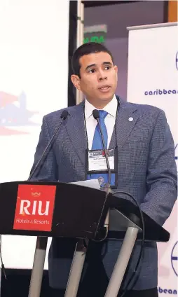  ??  ?? Juan Carlos Croston, newly elected president of the Caribbean Shipping Associatio­n.