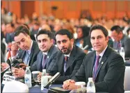  ??  ?? Foreign experts at the general assembly of 2017 United Nations World Tourism Organizati­on.