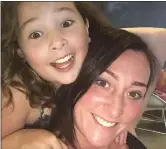  ??  ?? 10 year-old
Milly Main and her mother Kimberley Darroch.
Milly contracted an infection in 2017 while recovering from leukaemia at the Royal Hospital for Children in Glasgow