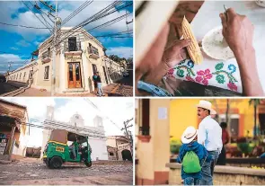  ??  ?? Su historia, gastronomí­a, calles angostas y empedradas, y su gente amable y laboriosa, son el sello de este municipio del occidente de Honduras.