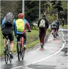  ?? STUFF ?? The Government’s first Emission Reduction Plan includes 100 kilometres of safe cycleways.