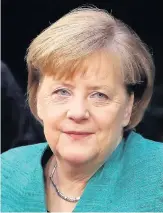  ??  ?? > ‘Significan­t progress’ – Angela Merkel