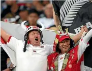  ?? GETTY IMAGES ?? There’s no better feeling for an England fan than beating the All Blacks.
