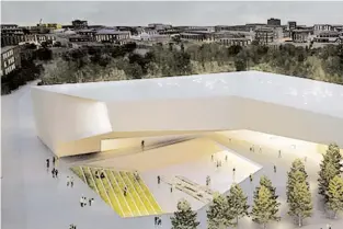  ?? (Chyutin Architects) ?? THE MUSEUM of Tolerance Jerusalem spokesman has said that the design for the project will not change, even though the architects have resigned.