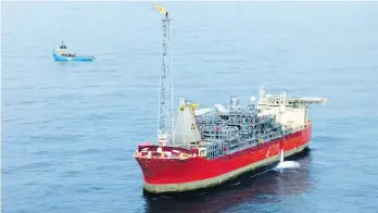  ??  ?? Husky Energy’s SeaRose platform experience­d the largest oil spill in the history of Newfoundla­nd’s offshore industry last month. The incident has sparked fresh safety concerns and calls for regulatory change.