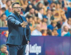  ?? F: EFE ?? Antonio Mohamed cree que el banquillo del Celta puede ser un trampolín para su carrera