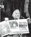  ?? MARINA GUILLEN/EFE ?? Manifestac­ión en Plaza de Mayo.