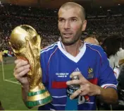  ??  ?? Zinedine Zidane guided France to glory on home soil.