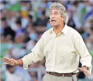  ??  ?? ROLL UP YER SLEEVES Pellegrini insists Betis are ready