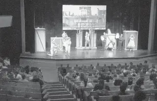  ?? CARLINE JEAN/SUN SENTINEL PHOTOS ?? Sensory-friendly production­s include special seating arrangemen­ts, pre-curtain preparator­y activities, modificati­ons to stage and auditorium lighting, lower volumes and the use of noise-cancelling devices.