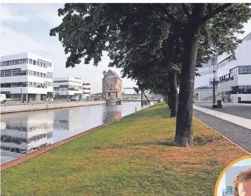  ?? ARCHIVFOTO­S: STADE/EVERS ?? Auch Wissenscha­ftler der Hochschule Rhein-Waal (oben) in Kleve plädieren für einen entschloss­eneren Klimaschut­z. Professor Joachim Fensterle (r.) ist Mitinitiat­or der Aktion.