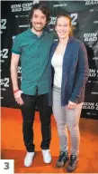  ??  ?? 3. Marianne et Charles participai­ent régulièrem­ent à des tapis rouges, comme ici à la première du film Bon cop, Bad cop 2, à la Place des arts de Montréal, en mai 2017.