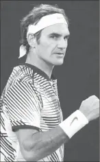  ??  ?? Roger Federer