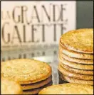  ??  ?? Le Chef Patissier La Grande Galette French butter cookies are a seasonal item at Costco stores, but available year-round online.