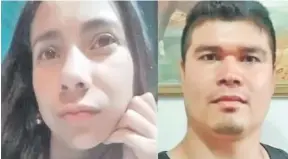  ?? ?? Nilda Rosa González Ojeda, la víctima, y su esposo, Juan Darío Sanabria Báez, quien ya se encuentra detenido y procesado por el crimen con trasfondo pasional.