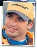  ??  ?? Carlos Sainz